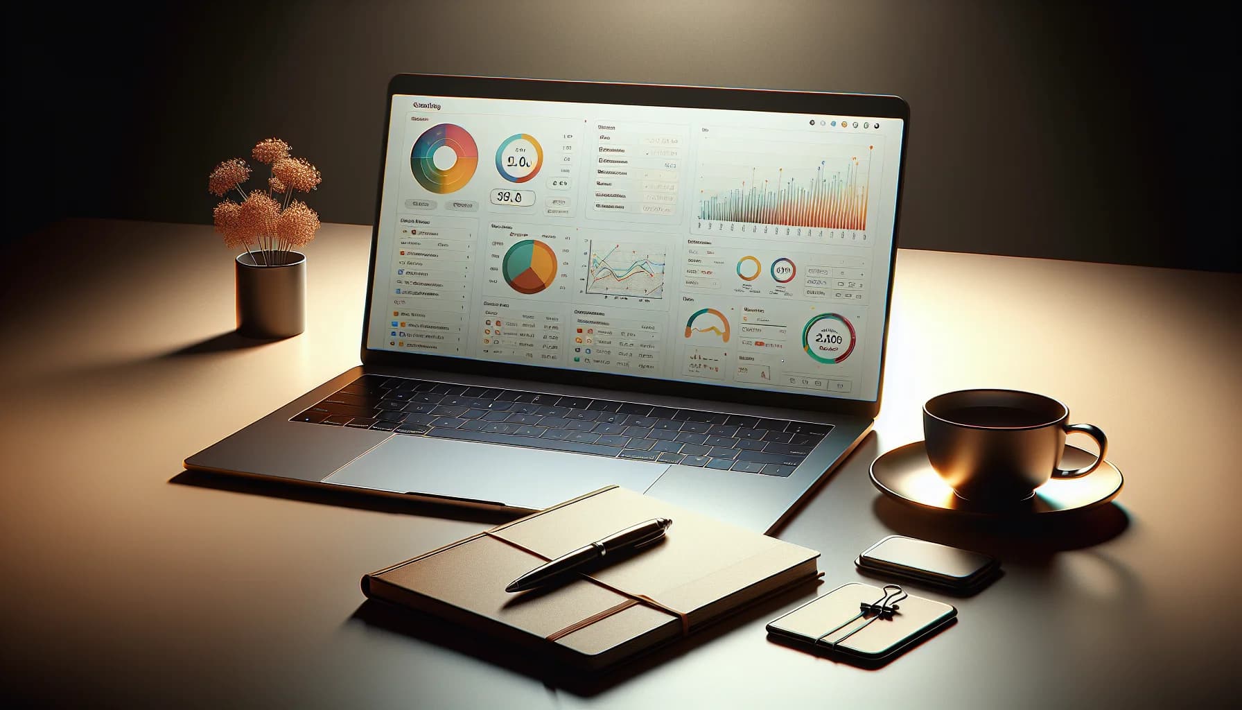SaaS Business Plan Financial Template in Excel: MRR, Churn, and LTV Calculations Built In